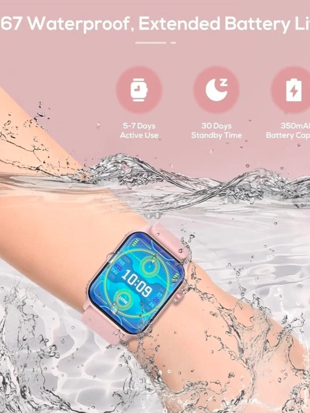 Smart Watch for Women, 120 Sports Modes Smartwatch with 1.83